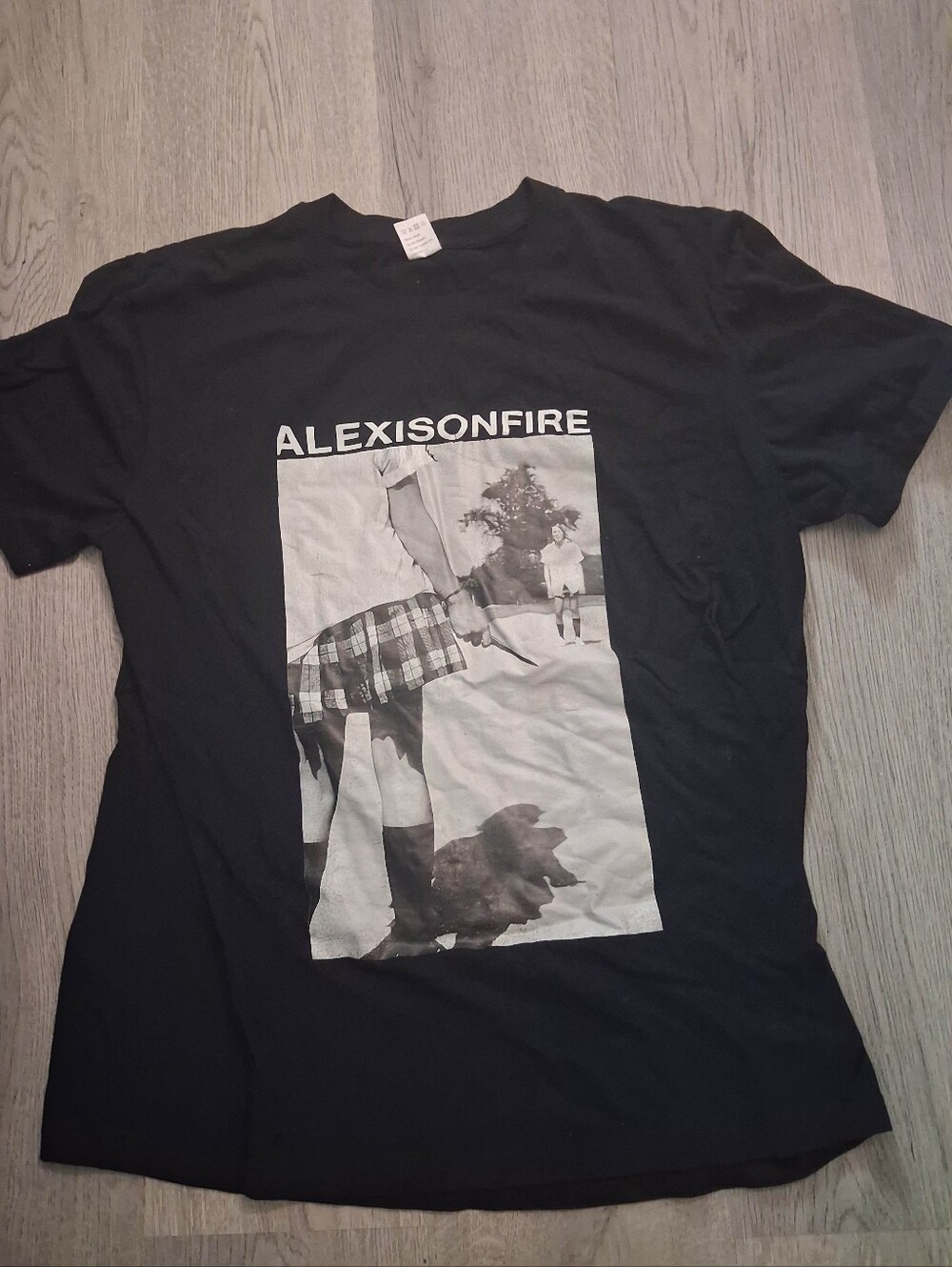 Alexisonfire Black Graphic Band Tee Shirt Size Large Post Hardcore